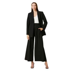 Sid Neigum Black Wide Leg Pants